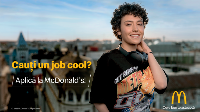 Vino în echipa McDonald’s