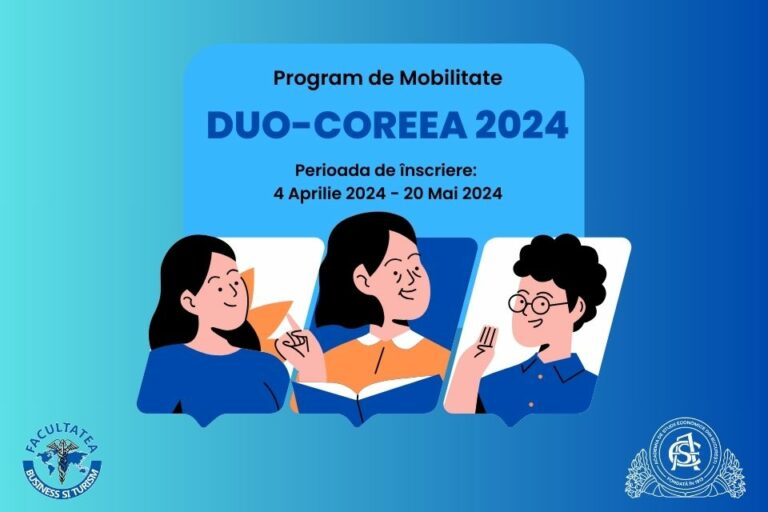 Programul de mobilitate DUO-Coreea 2024