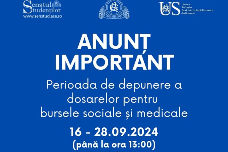 Burse sociale și medicale 2024-2025