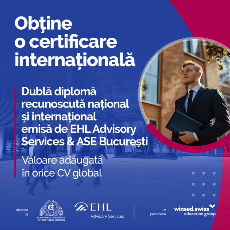 Program postuniversitar Management Strategic al Ospitalității