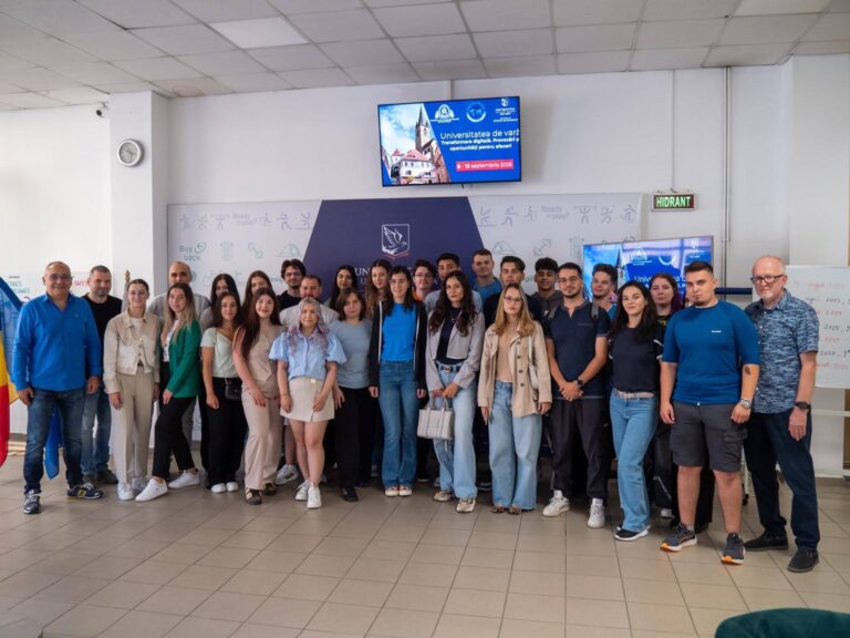 Universitatea de vară „Transformarea digitală. Provocări și oportunități pentru afaceri” – Sibiu 8-13 septembrie 2025