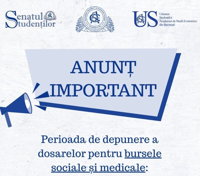 Depunere dosare burse sociale și medicale