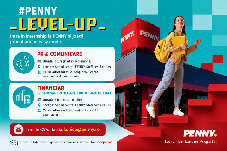 Internship-uri PENNY pentru studenți