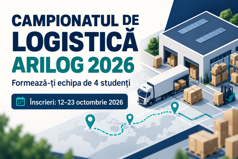 Campionatul de Logistică ARILOG 2026 – formează-ți echipa!